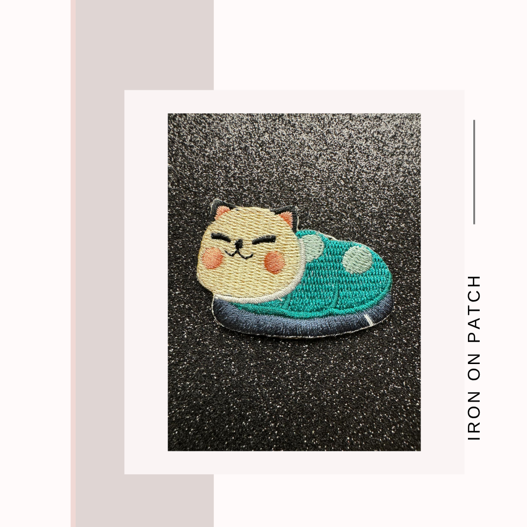 Kitty Iron on Patches